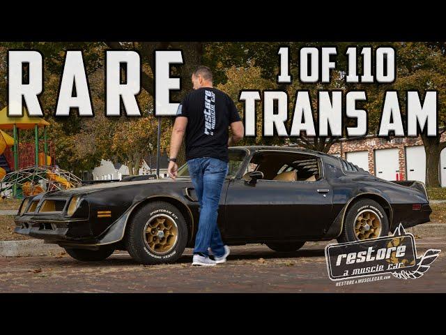 A Collector’s Dream: Rare 1 Of 110  50th Anniversary Trans Am Found in Iowa!