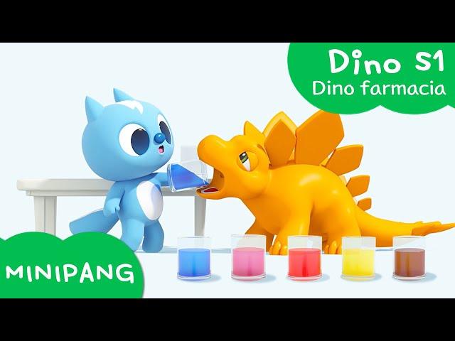 Aprende las colores con MINIPANG | dino S1 | Dino farmacia | MINIPANG TV 3D Play