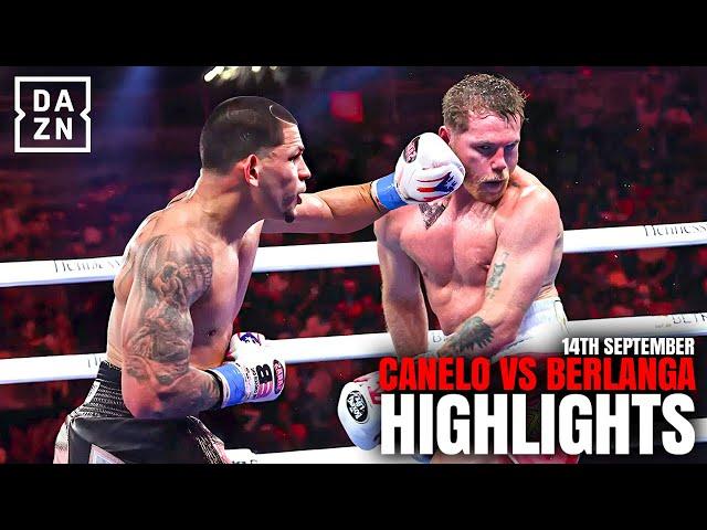 Canelo Alvarez VS. Edgar Berlanga-Full Fight HIGHLIGHTS | 14th Sept, 2024 | HD