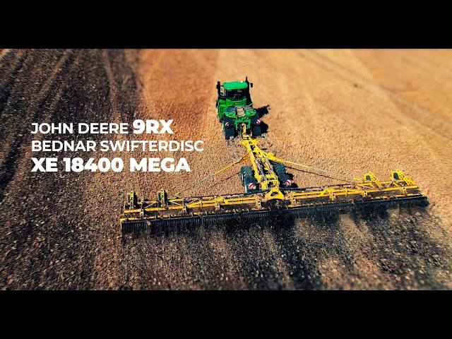 John Deere RX9 + Bednar Swifterdisc XE 18400 MEGA - NAJLEPSZY ZESTAW?