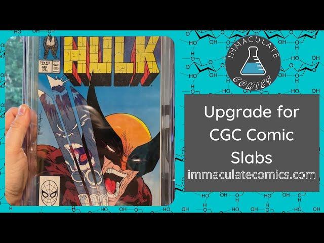 The Slabmax UV - upgrade your CGC cases to add UV protection