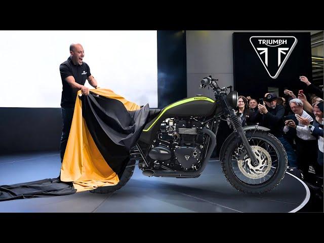 2025 NEW TRIUMPH SCRAMBLER T4 FIRST LOOK!!