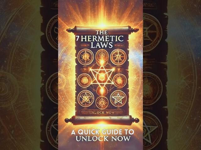 The 7 Hermetic Principles: QUICK  GUIDE