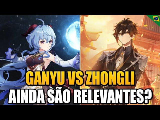 GANYU VS ZHONGLI - AINDA SÃO RELEVANTES? COMPENSA PEGAR CONSTELAÇÕES?