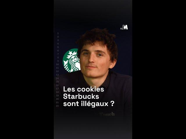 Les cookies Starbucks sont illégaux ? #shorts