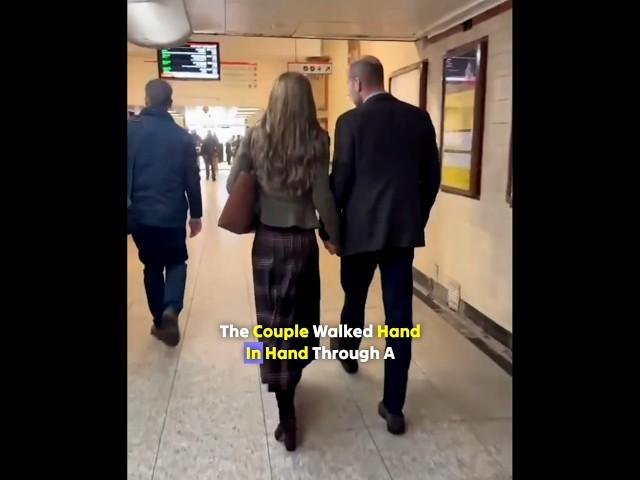 William and Catherine's PDA moment, delighted fans with a rare public display