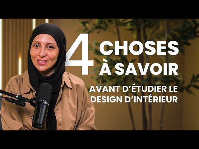 4 choses à savoir avant d'étudier le design d'intérieur