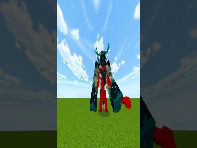 New Mutant Warden vs Roblox Rainbow Friends MUTANT Green in Minecraft