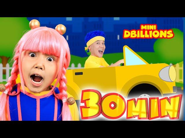 Car Alarm Dance with Mini DB | Mega Compilation | D Billions Kids Songs