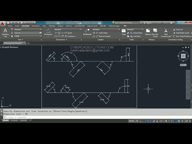 Drawing Lines Practice