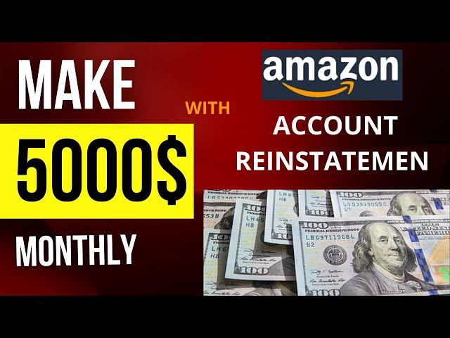 Amazon Account Reinstatement| How to reinstate Amazon Suspended Account in 24 Hours.