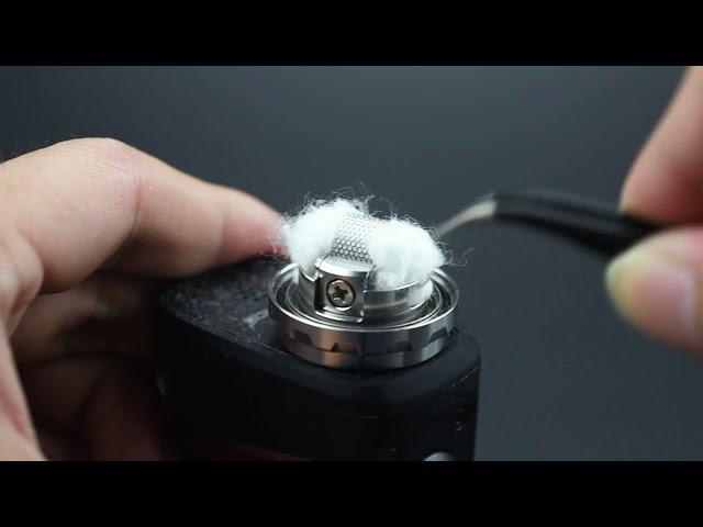 KYLIN M RTA Wicking tutorial , Fantastic flavor.