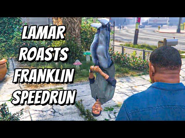 Lamar Roasts Franklin But It's A Speedrun