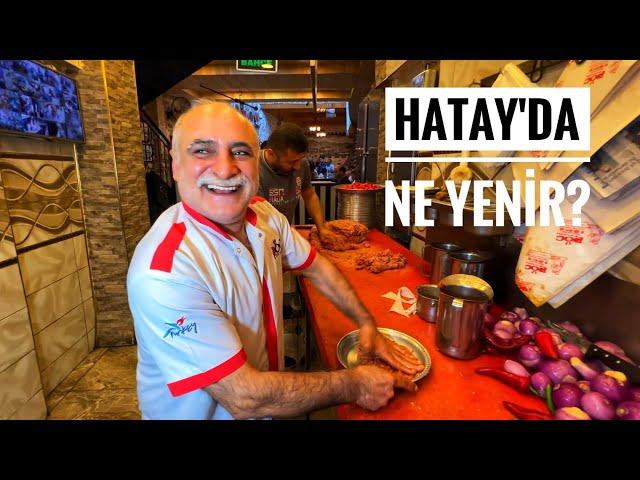 ANTAKYA UZUN ÇARŞI LEZZETLERİ!!!HATAY'DA NE YENİR!! YEMEDEN DÖNME!!!