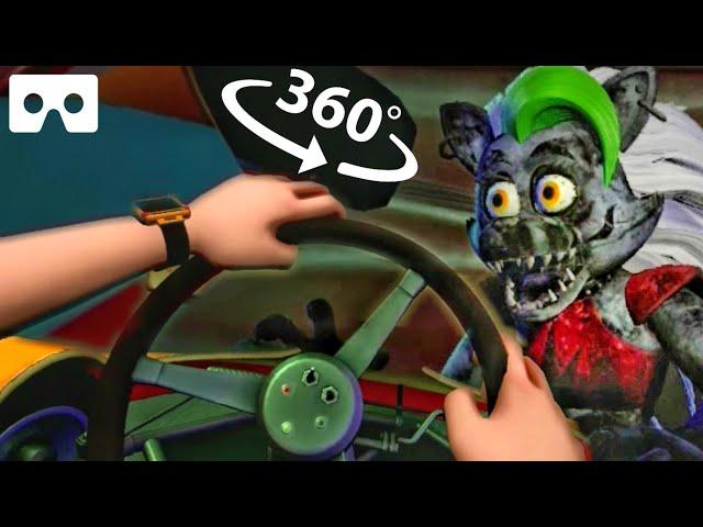 360° What If You Play ROXY Cutscenes in VR! FNAF Security Breach Jumpscares Boss Fight