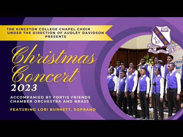 Kingston College Chapel Choir Christmas 2023