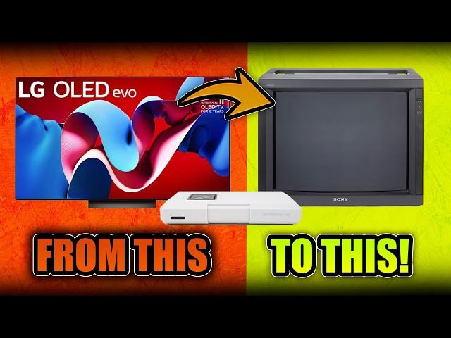 LG C4 For Retro TV, Movies and Games
