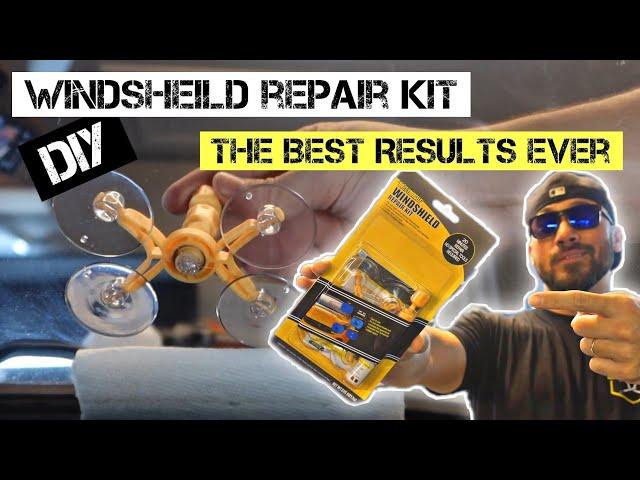 How to Repair a Windshield Chip / Amazon s Choice DIY Window Rock Chip Repair kit for 10 dollars