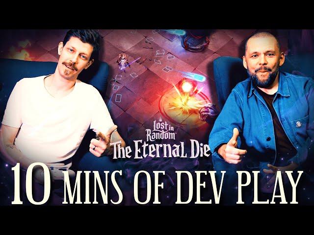 Devs Play Lost in Random: The Eternal Die | 10 Mins of Gameplay + Live Commentary
