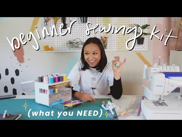 Here are the sewing supplies you NEED as a BEGINNER!!! (my recommended beginner sewing kit)