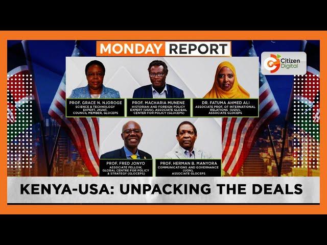 | MONDAY REPORT | Kenya- US: Unpacking the deals [Part 2]