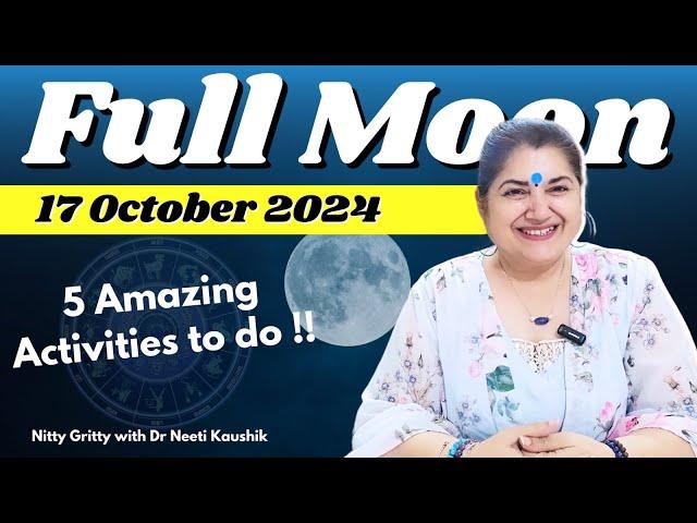 FULL MOON ABUNDANCE RITUAL 17.10.24