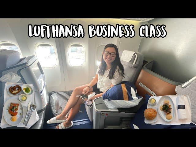 Lufthansa Business Class! flight review & experience