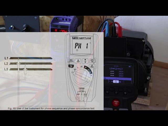 HT Neptune Phase Rotation Measurement Demonstration