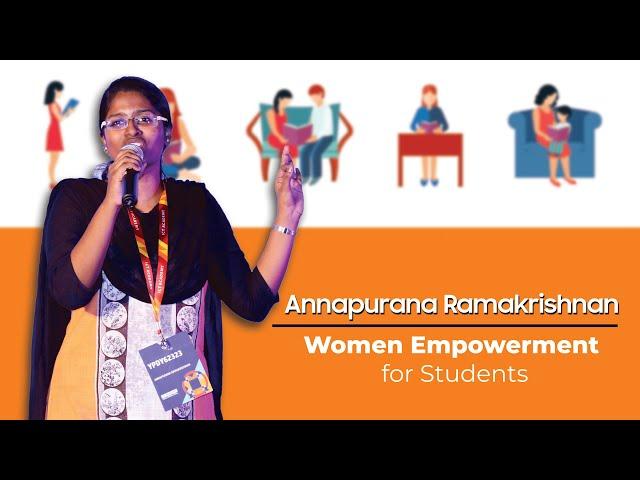 Speech on Women Empowerment for Students | ANNAPURANA RAMAKRISHNAN