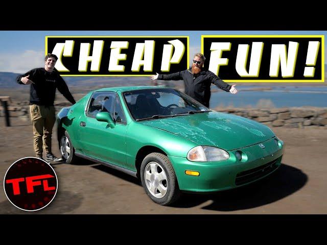 I Bought The Best INCREDIBLY CHEAP Fun Classic: The Honda Del Sol Si!