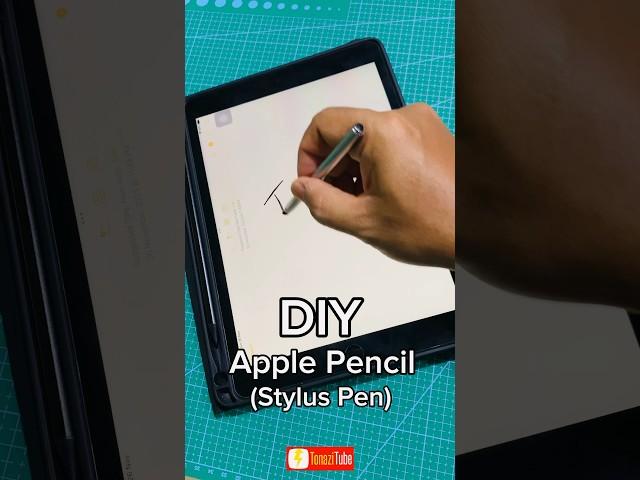 How to make a Homemade Stylus Apple Pencil | DIY Stylus Pen #applepencil #styluspen