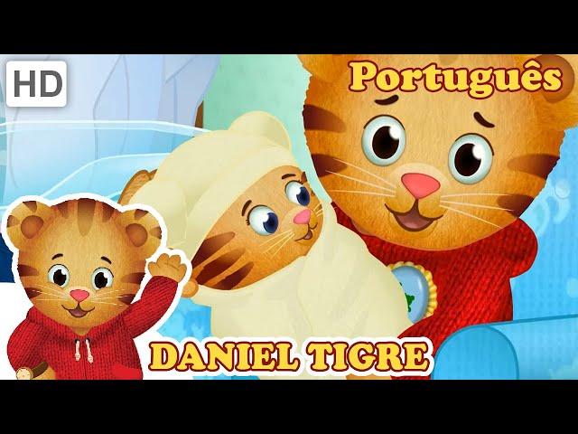 Daniel Tiger  A bebê Margaret chegou [episódio completo]  Eu amo minha família ‍‍‍