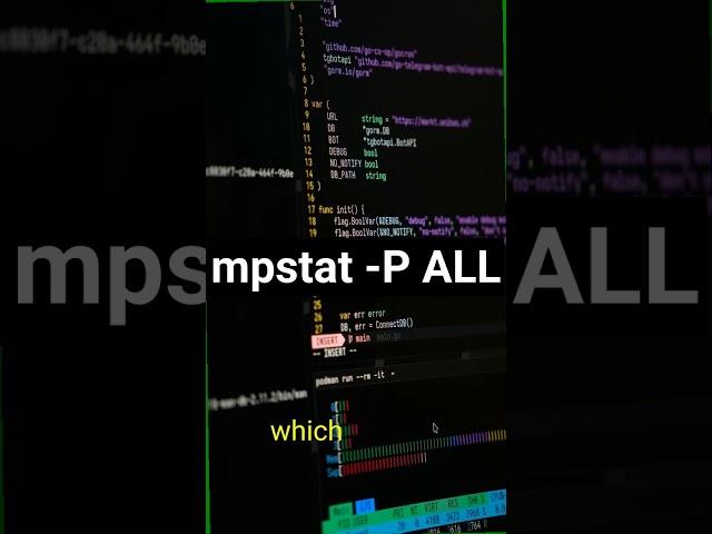 mpstat -P ALL