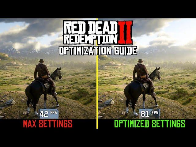 Red Dead Redemption 2 | OPTIMIZATION GUIDE | Every Graphics Setting Tested | Best Settings