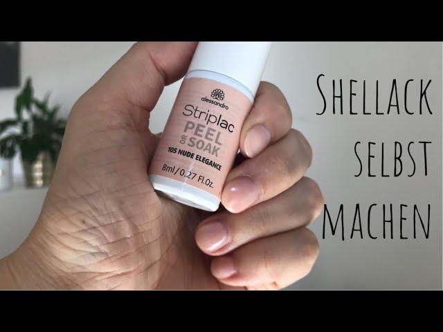 Shellack selbst machen mit Striplack von Alessandro | justme.rachel