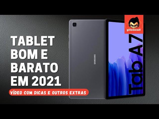 Tablet Samsung A7 2020 | Barato e Bom e com várias dicas extras | por gillemos / PT-BR