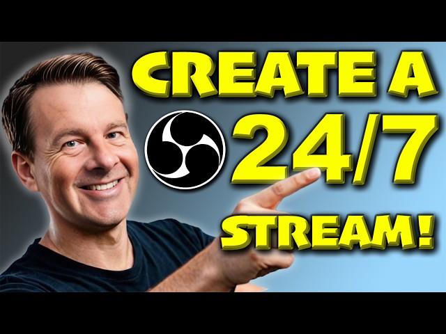 How To Stream 24/7 on YouTube Using Pre Recorded Videos and OBS