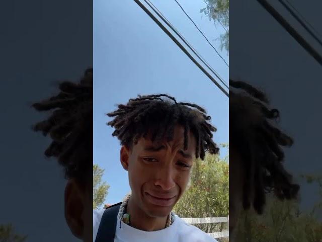 What do yall think Jaden Smith is crying for? 