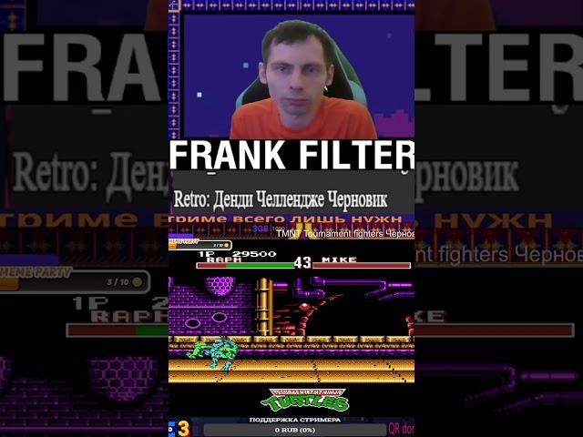 Raphael vs Michelangelo (Mike) 1 Round | #frank_filterrtv #win #gamer #nintendo #video #movi #Twitch