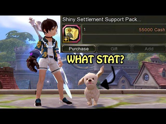 Dragon Nest SEA - Buying Shiny Settlement Support Package & Trying Pet Synthesis