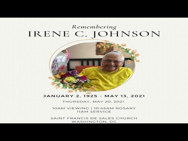 Irene Johnson  Celebration Of Life