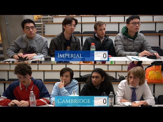 2024 British Student Quiz Championships Final - Imperial vs Cambridge