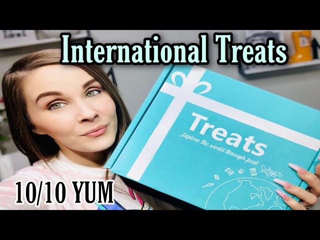 Reviewing Try Treats Subscription Box! Snacks Chosen Each Month From A Different Country!