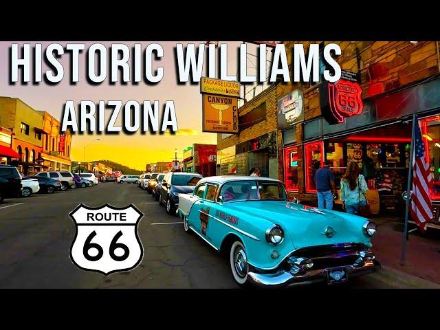 Williams Arizona Route 66 Walking Tour, Dinner, and Zip-Line!