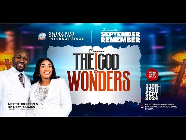 SEPTEMBER TO REMEMBER 2024|| Apostle Johnson Suleman || Day2 Evening September 12th, 2024.