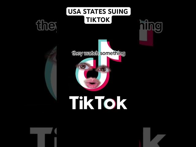 USA States Suing Tiktok