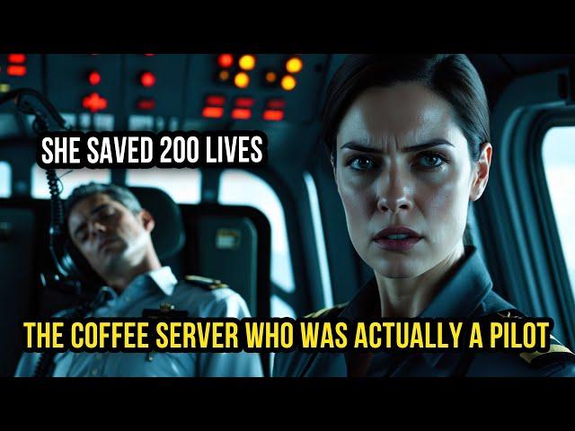 The Coffee Server Who Was Actually a Pilot - Until She Took the Controls and Saved 200 Lives