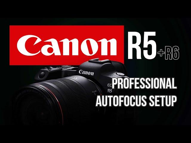 Professional Autofocus Setup for the Canon R5 (and R6) - eye AF + back button AF