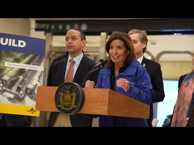 Congestion Pricing Update from NYS Governor Hochul in New York City