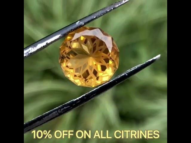 Buy Faceted Citrines